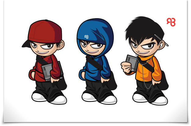 Rasterboy Charicatures